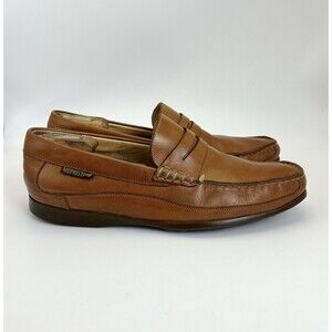 Mephisto Cap Vert Spinnaker Penny Loafers Mens 11.5 Hazelnut Tan Boat-style